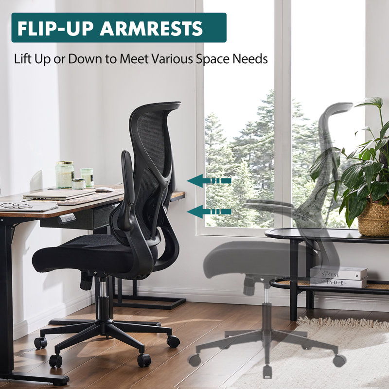 Inbox Zero Houstin Ergonomic Mesh Task Chair & Reviews | Wayfair Inbox Zero Houstin Ergonomic Mesh Task Chair & Reviews | Wayfair